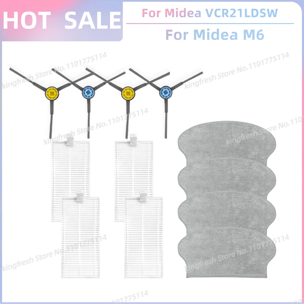 

Аксессуары для роботов-пылесосов OSSIEAO для Midea VCR21LDSW / Midea M6 / Eureka NER600