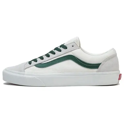 Кроссовки унисекс Vans Style 36 Vintage Pop - Greener Pastures белые VN0A54F66QU