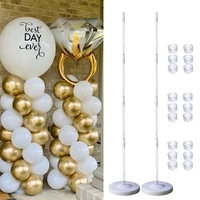 127cm balloon column stand arch kit birthday balloons holder for wedding party latex ballons decoration baby shower party supply