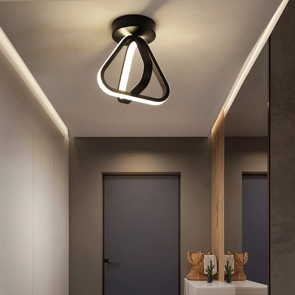 

LED Ceiling Light Modern Bedroom Living Room Corridor Lamp Balcony Lights Home Kitchen Loft Aisle Hallway Warm/White Light