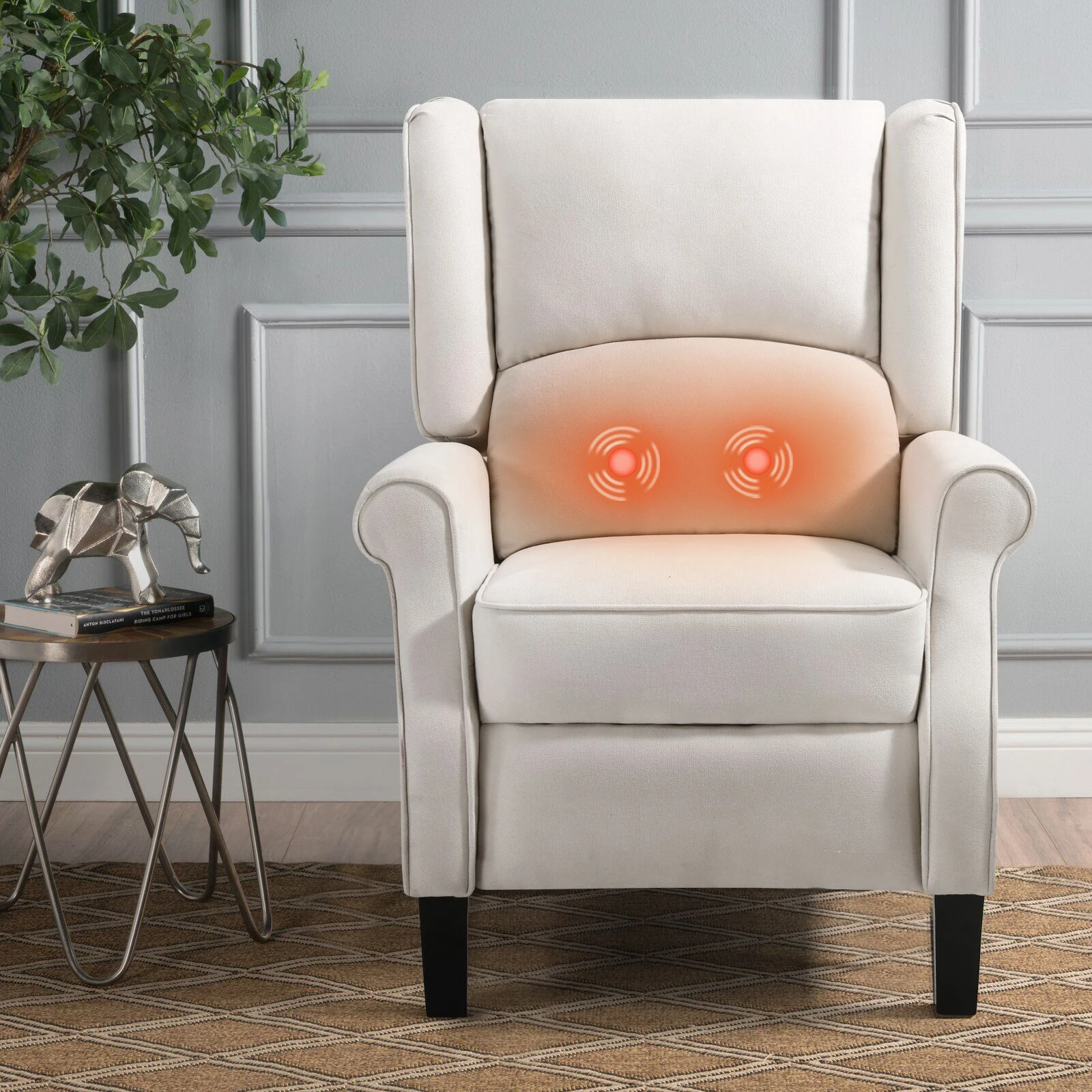 

Recliner Chair for Living Room Massage Recliner Sofa Reading Chair Winback Single Sofa Home Theater Seating Modern Reclining Cha
