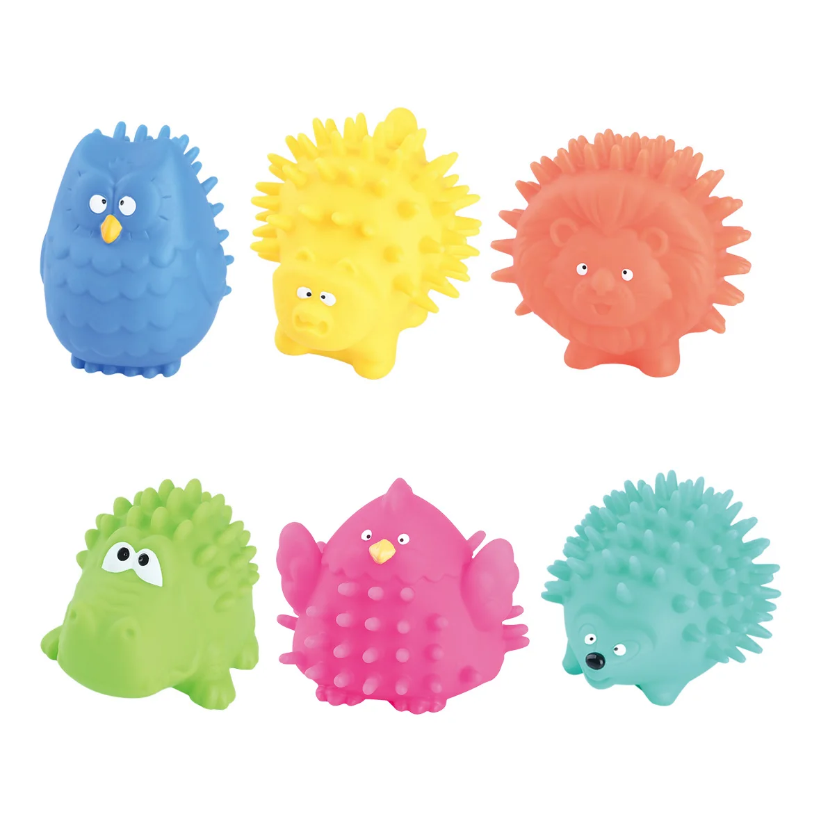6PCS Squishy Toys для детей Антистресс-Болл