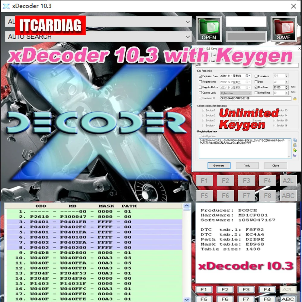 

xDecoder 10.3 DTC Remover NEW 2022 License DTC OFF Delete Software Full Activated Dpf Egr Flaps Adblue Off DTCRemover Free keyge