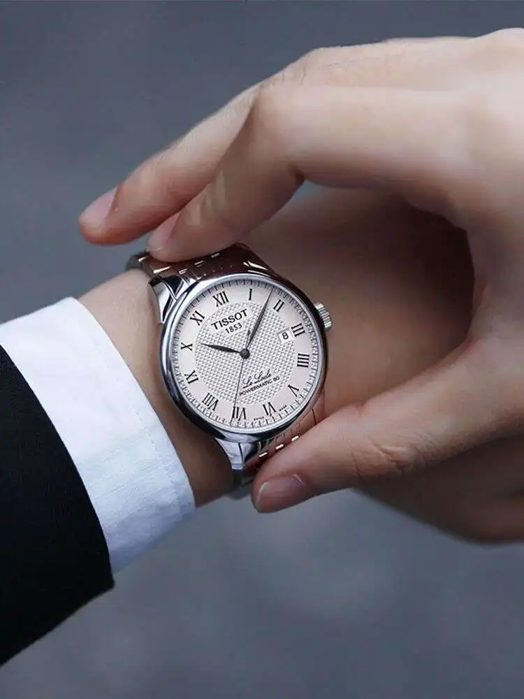 Мужские Механические Часы Tissot Le Locle Со Стальным Ремешком