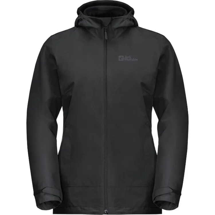Jack Wolfskin Moonrise 3в1 черные