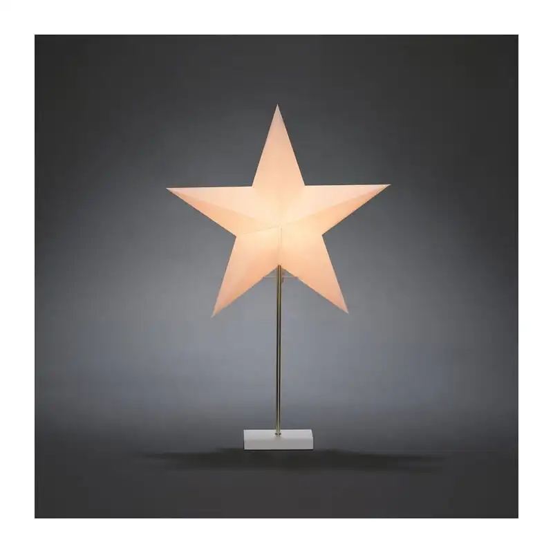 Konstsmide 1752-220 - Light decoration figure White Metal Paper Wood IP20 1 lamp(s) E14