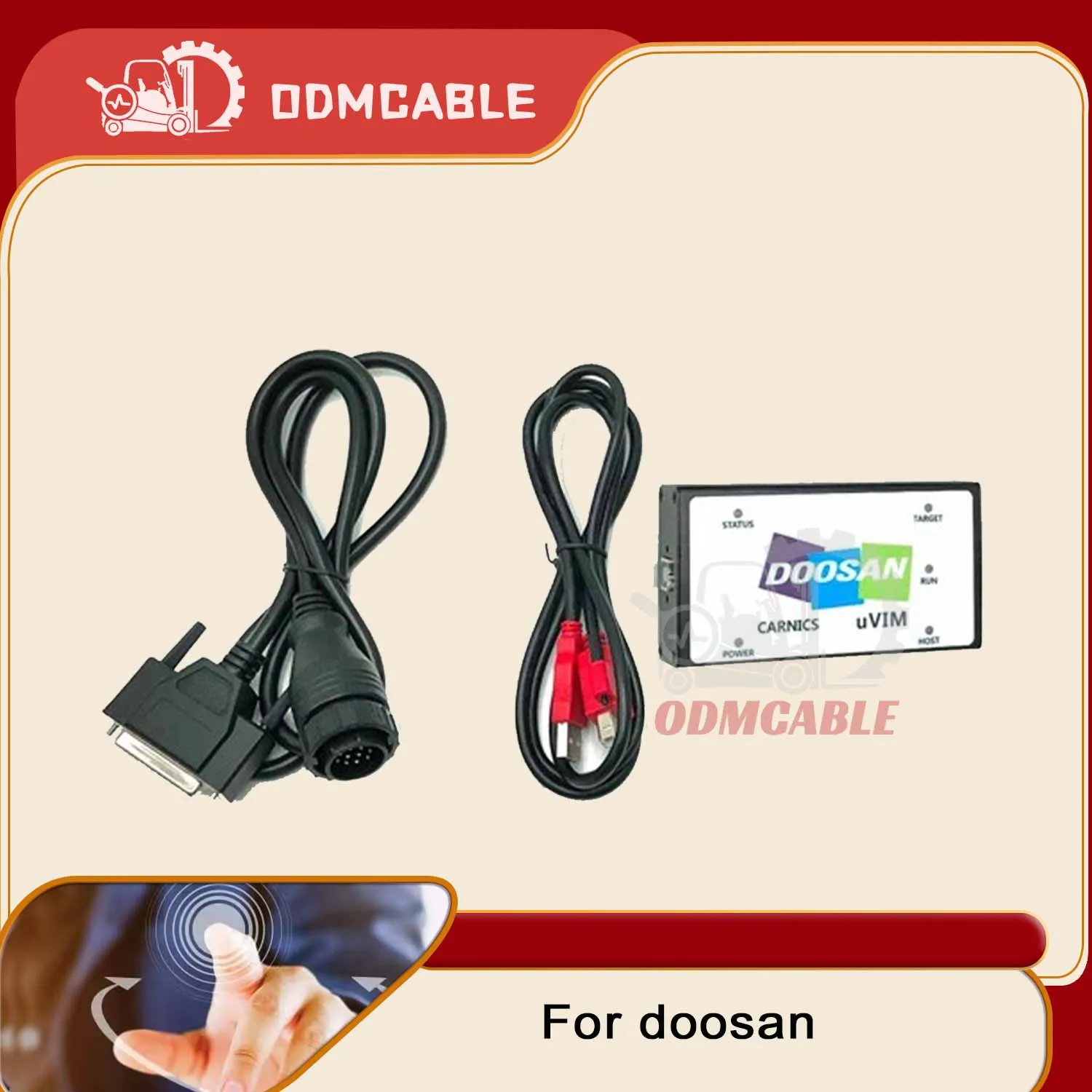 Диагностический инструмент для Doosan uVIM диагностический сканер неисправности