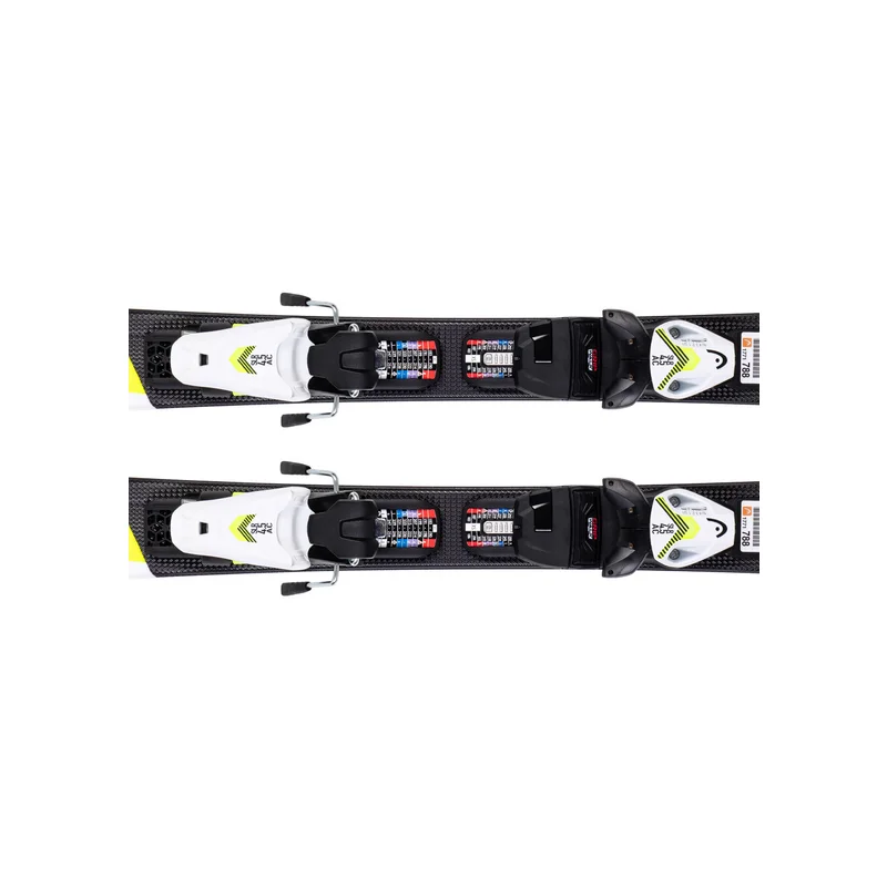 Детские лыжи HEAD SUPERSHAPE TEAM SLR c креплениями Head 4.5 с GRIP WALK-Длина (см) - 87 Европейский