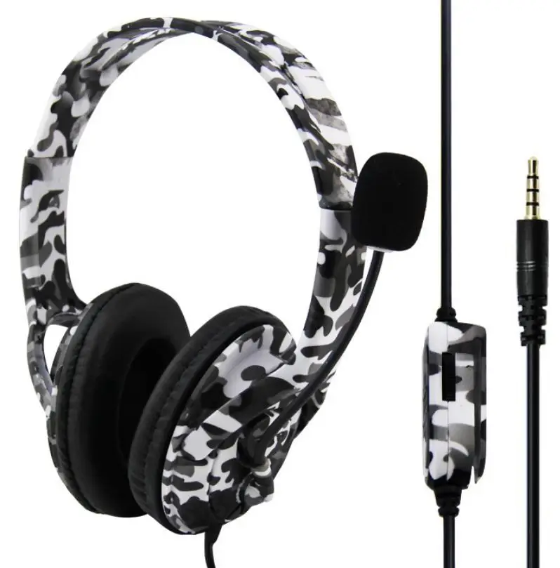 Гарнитура проводная Gaming Headset Urban Camouflage (Городской Камуфляж) (P4-890 PRO) | Электроника
