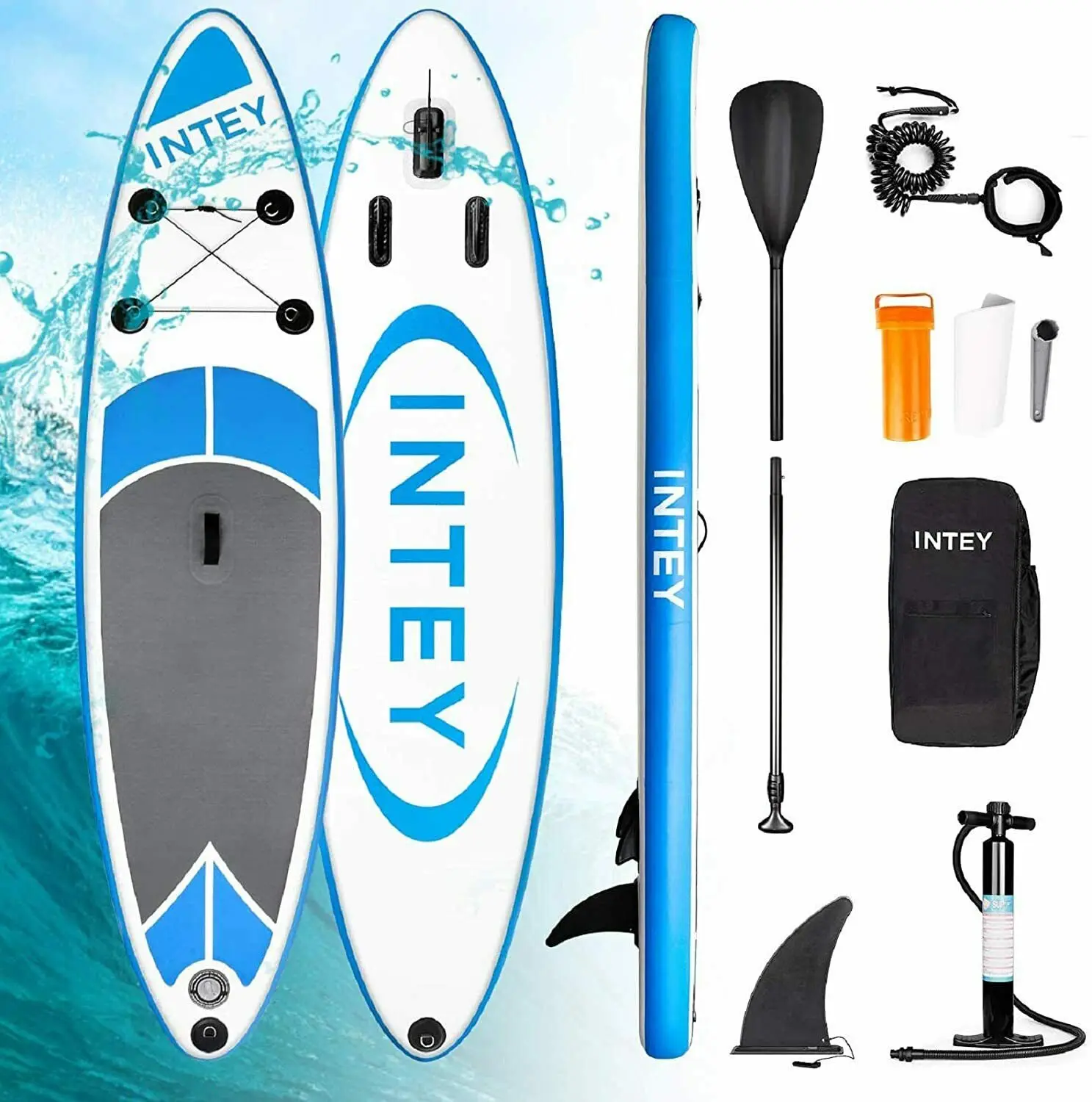 11' Inflatable Stand Up Paddle Boards Surfboard W/complete Kit SUP Paddelboard Surf Surf Board