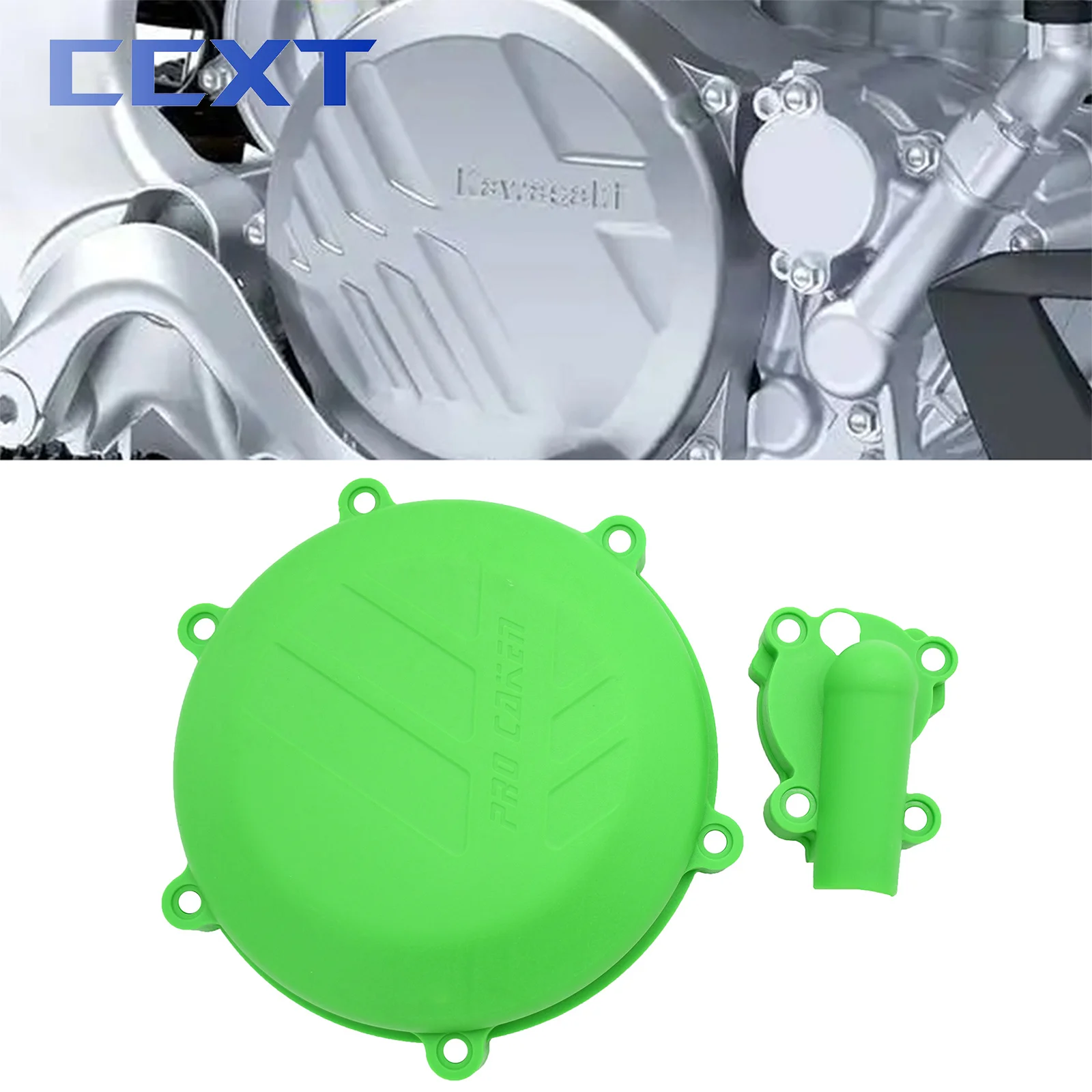 

New Motorcycle Clutch Guard Cover Water Pump Protector For Kawasaki KX 450F 2016 2017 2018 KX450F Dirt Bike Universal Parts