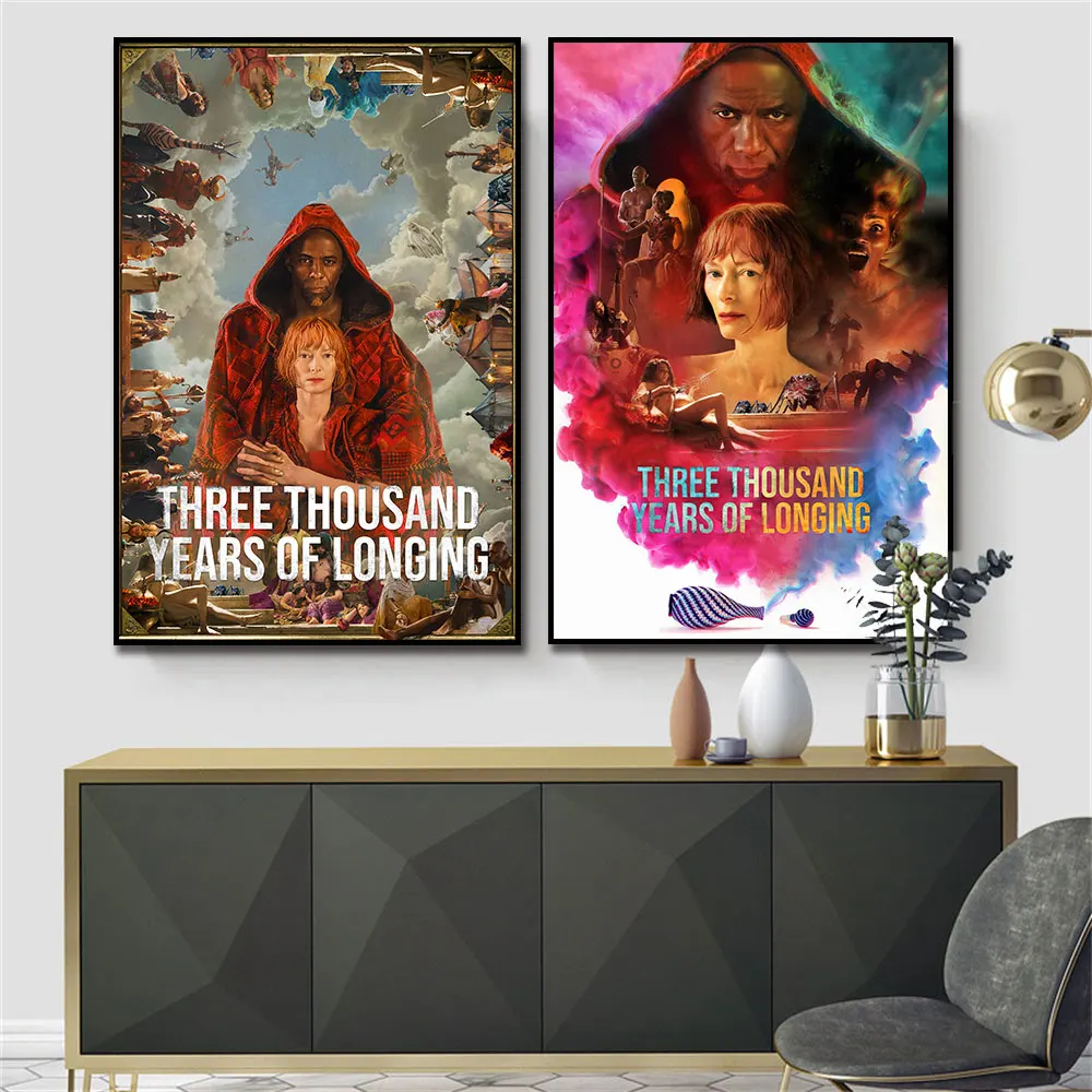 

Three Thousand Years of Longing Poster 2022 New Movie Canvas Print Painting Wall Art Home Decor Canvas Painting Gift Frameless