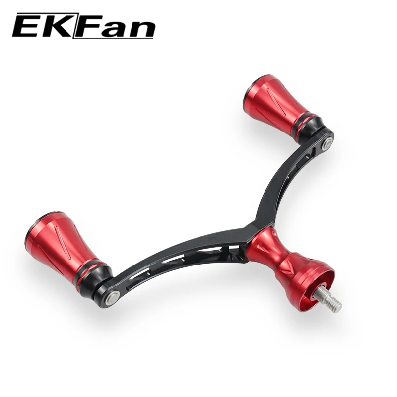 

EKfan CNC Process Technology Aluminum Alloy 115MM Fishing Reel Double Handle & Knobs Suit For SHI Tackle Accessory