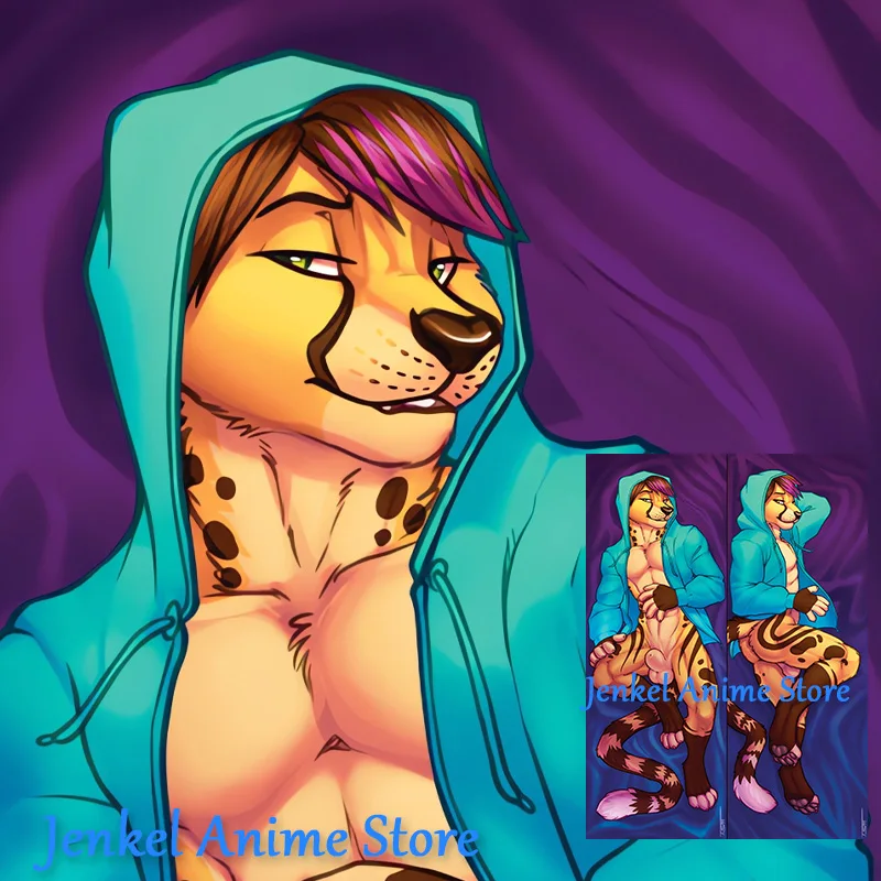 

Набор подушек Dakimakura (flitchee) Flit Didge king cheetah наволочка с аниме в натуральную величину, двусторонняя наволочка для подушки с принтом