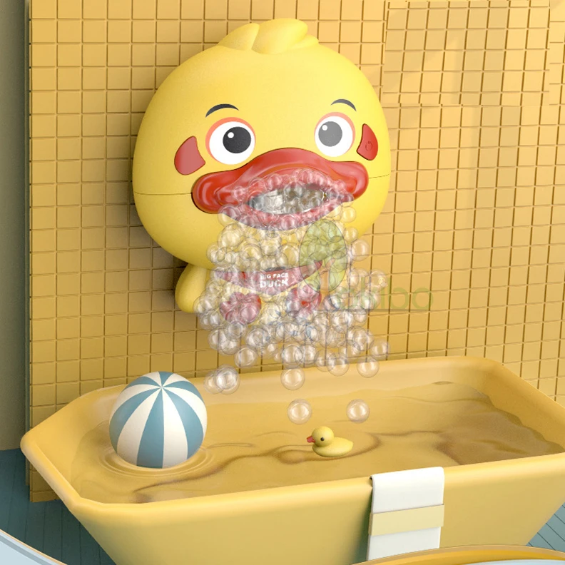 

Bubble Machine Duck Crabs Frog Music Kids Bath Toy Baby Bath Toys Bathtub Automatic Bubble Maker Baby Bathroom Toy for Children