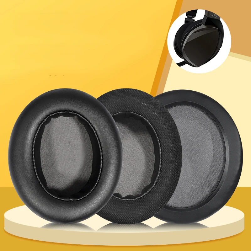 

Replacement protein leather ear pads cushion cover earpads for ASUS fusion 300 500 700 headphone