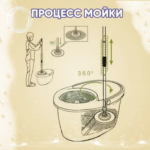 Как разобрать ручку швабры