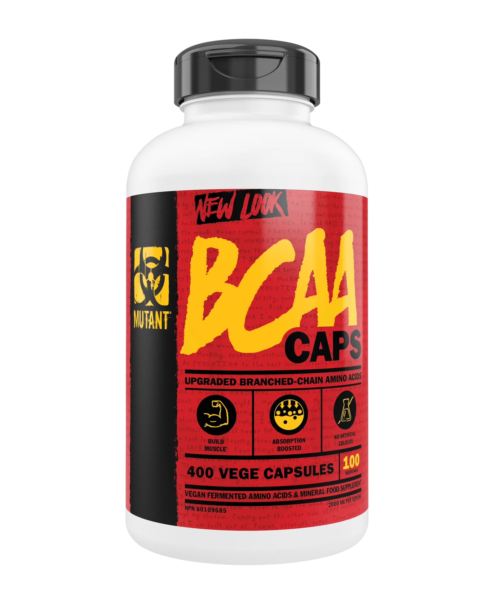 Аминокислоты Mutant ВСАА Capsules 640 мг х 400 капсул |