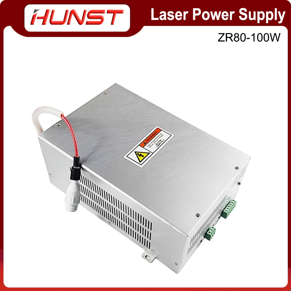 HUNST ZRSUNS 80-100W Laser Power Supply for 80~100W Co2 Glass Laser Tube Engraving and Cutting Machine 2 Years Warranty.