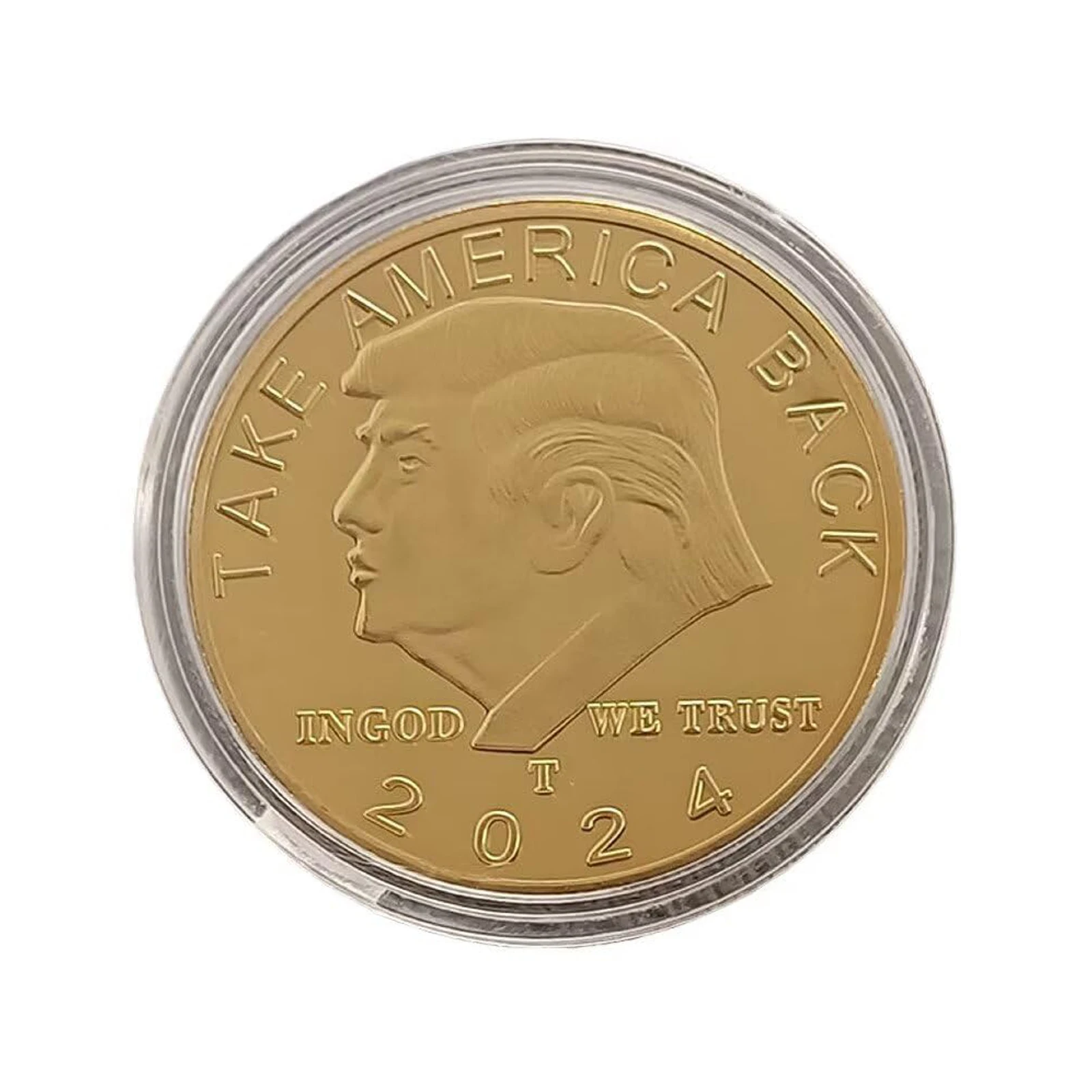 Памятная монета Трампа 2024 года - America First