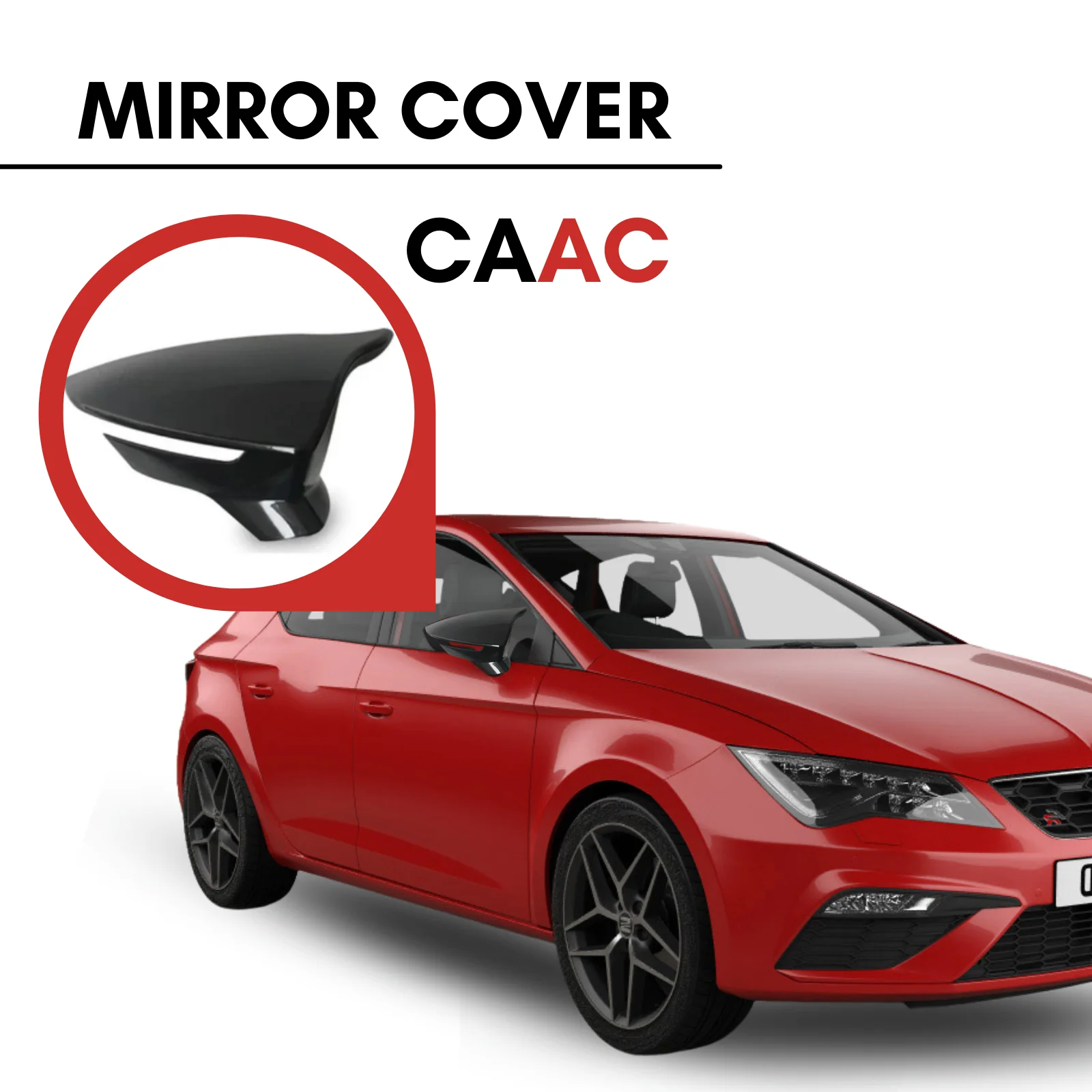 2 шт. накладки на зеркало заднего вида для SEAT LEON 5F/MK3 2012-2021 | Автомобили и мотоциклы