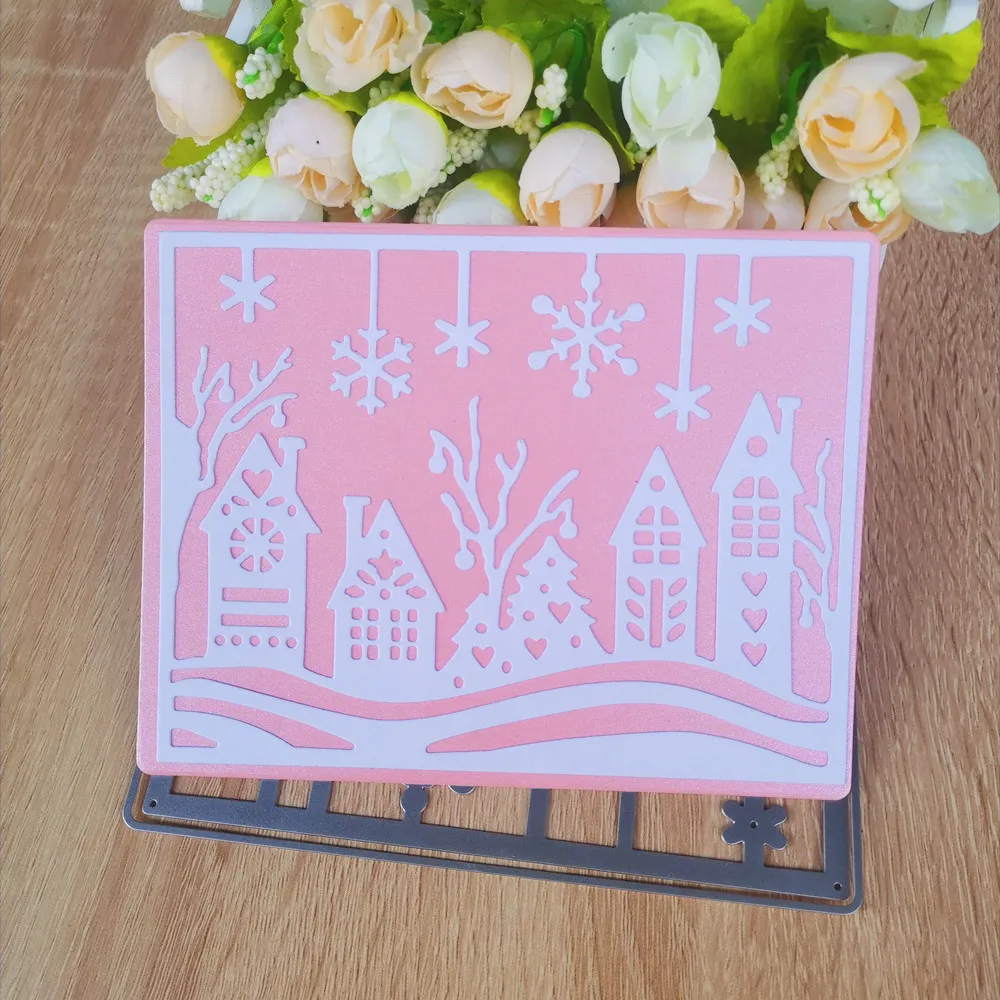 

Пресс-формы для рукоделия в виде рождественской елки, металлические пресс-формы для вырезания, форма для украшения, для скрапбукинга, бумаги, ножа, форма, лезвие, перфоратор