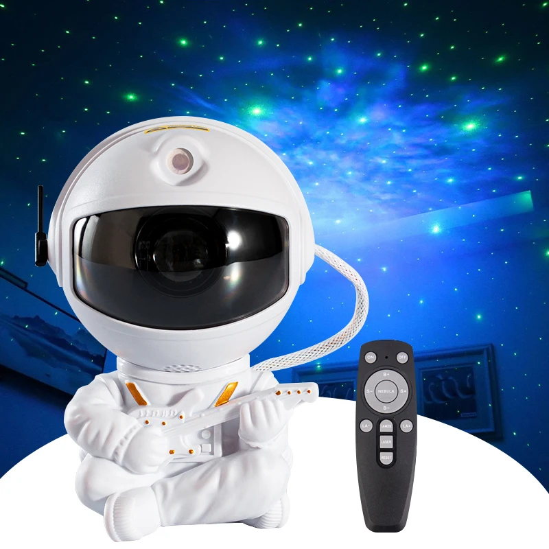 

Astronaut Galaxy Star Projector Night Light with Remote Timer 360°Adjustable for Kids Room Decor Gaming Room Home Theater Gifts