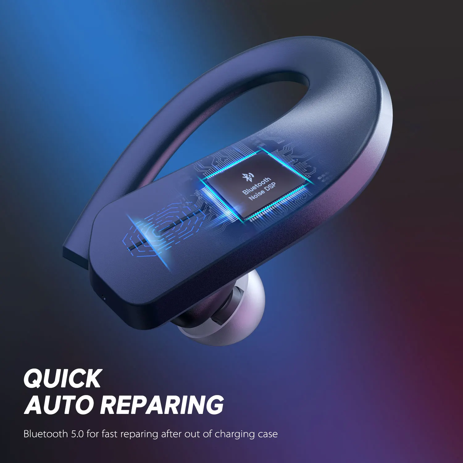 GGMM TWS беспроводные Bluetooth водонепроницаемые наушники спортивные наушники с микрофоном наушники зарядный чехол