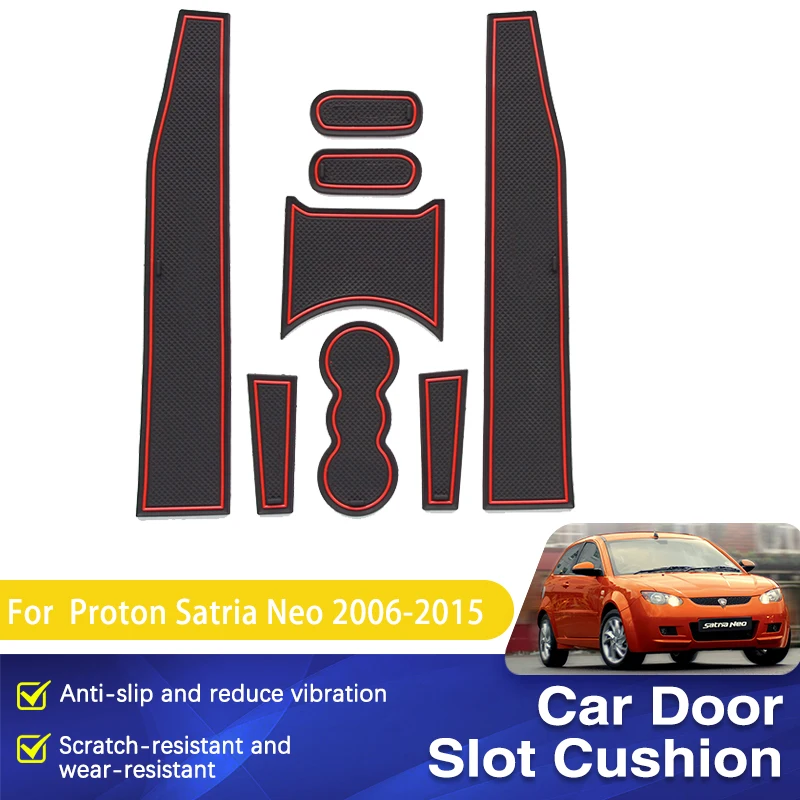 

Противоскользящий резиновый коврик для Proton Satria Neo BS3 BS6 2006 ~ 2015