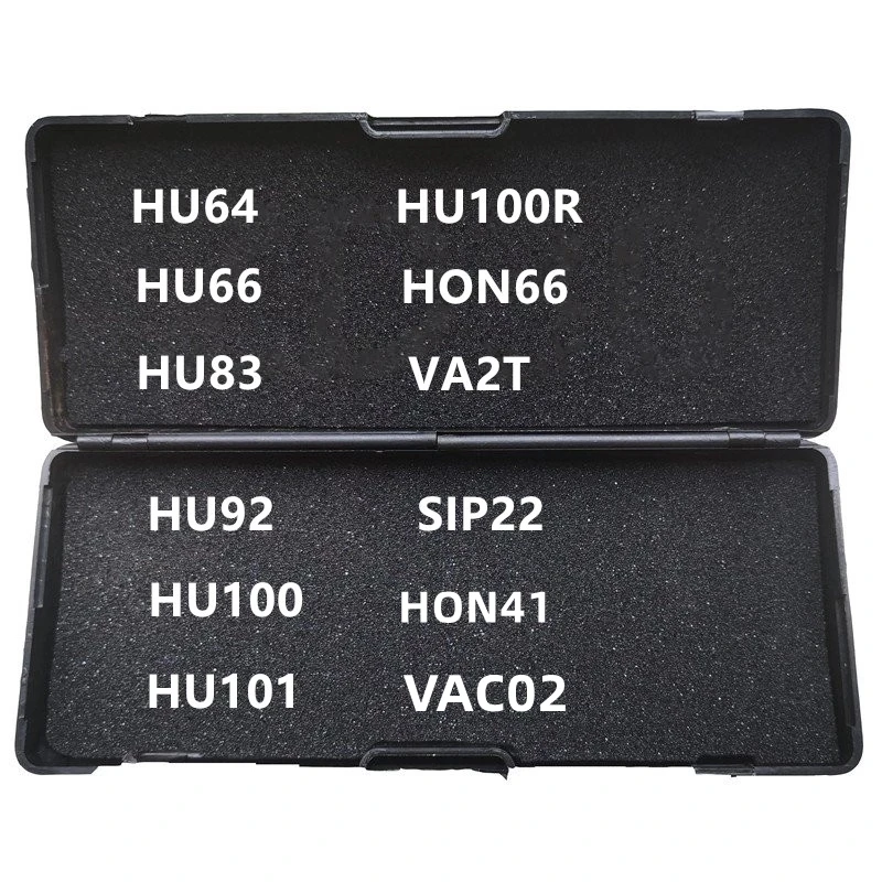 Инструмент Lishi 2 в 1, слесарный инструмент для автомобильных ключей, HU66, HU64, HU83, HU92, HU100, HU101, HU100R, HON66, VA2T, SIP22, VAC102, HON41 Инструмент Lishi 2 в 1, слесарный инструмент для автомобильных ключей, HU66, HU64, HU83, HU92, HU100, HU101, HU100R, HON66, VA2T, SIP22, VAC102, HON41