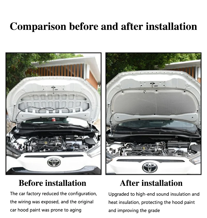 Передний капот автомобиля звуковые грелки двигателя для Hyundai Tucson LM 2010 ~ 2015 ix35