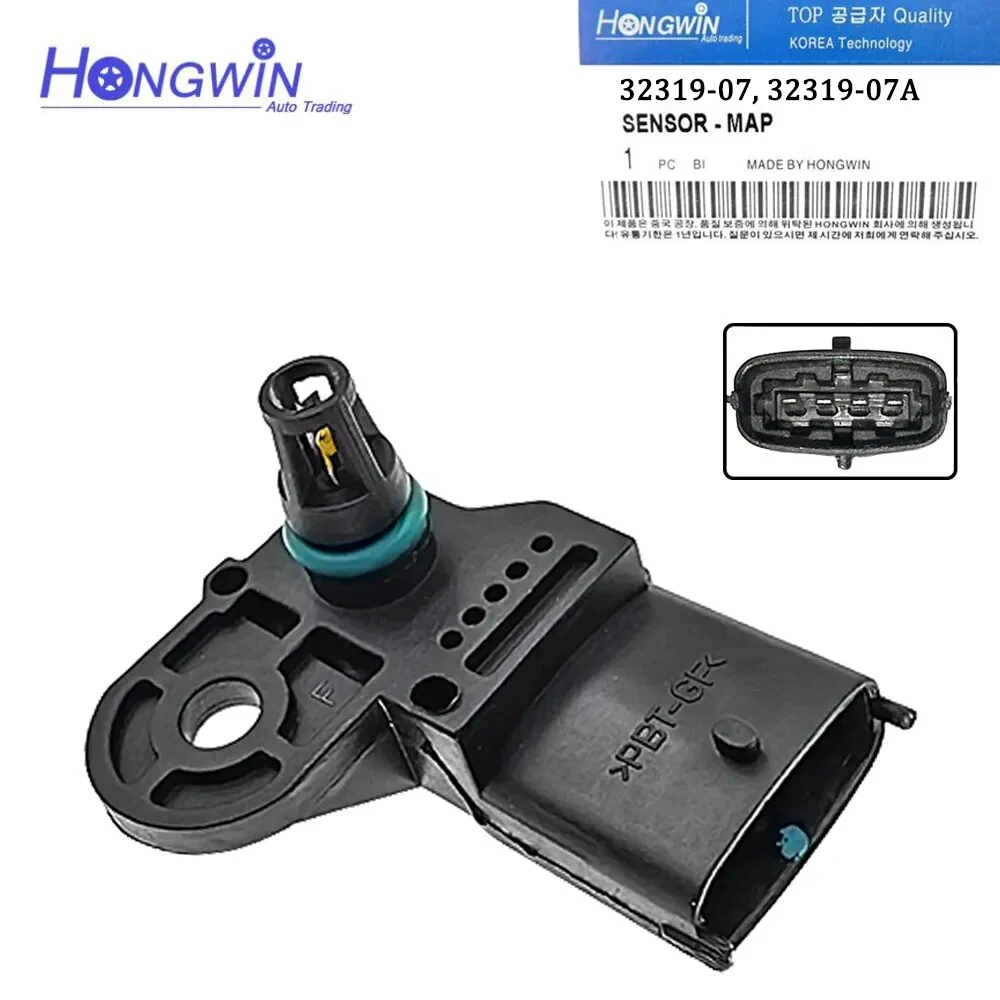 

Датчик абсолютного давления в коллекторе, штепсельная Вилка для 2008-2016 Harley-Davidson Touring Softail, Sportster 32319-07 32319-07A 3231907