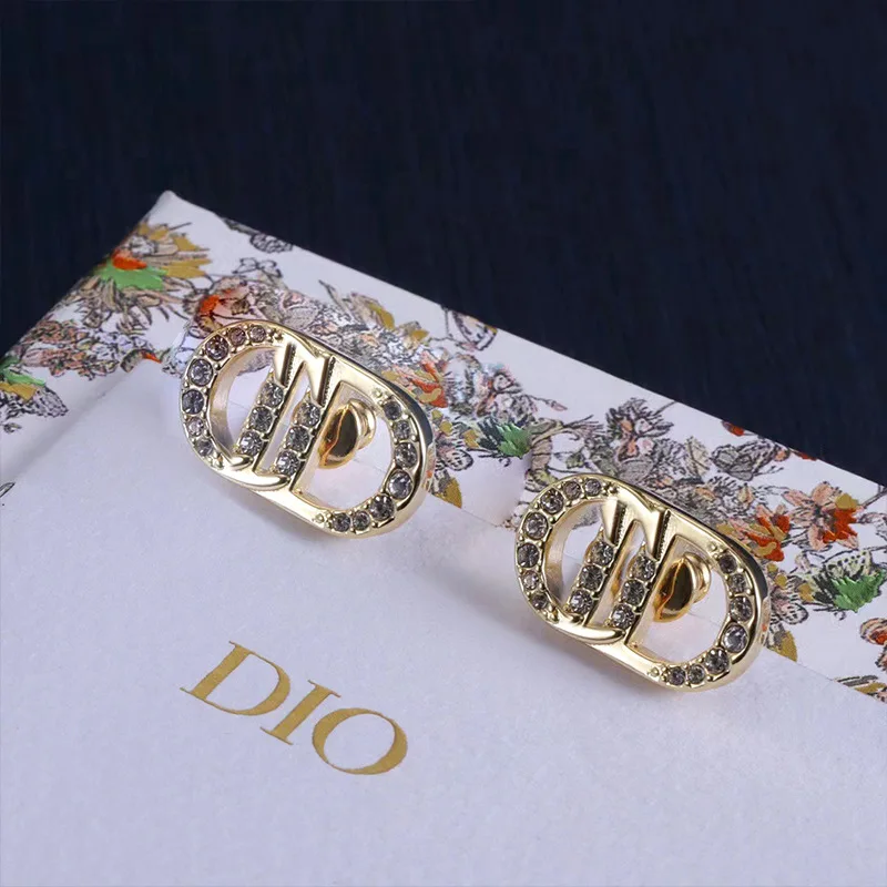 В Стиле Копии 1:1 Dior Комплект CD Ожерелье С Надписью Браслет Модные И