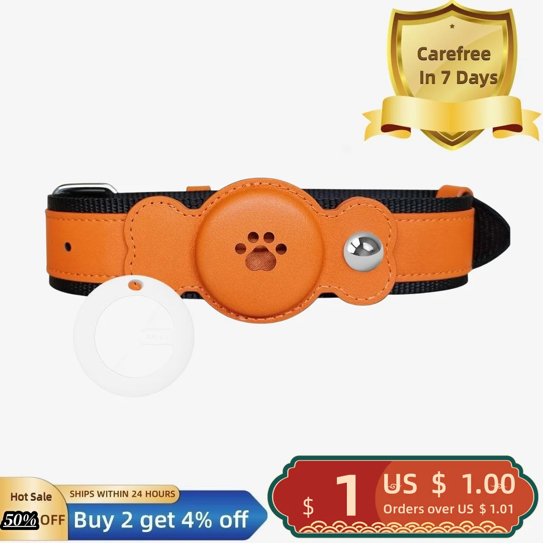 

Ошейник для домашних животных с водонепроницаемым GPS-трекером, отслеживание местоположения собак в реальном времени, длительный срок службы батареи