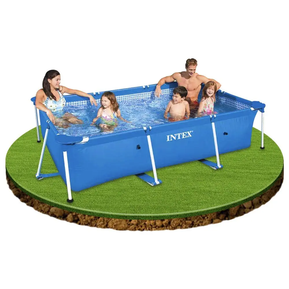 Бассейн каркасный intex rectangular frame 28272. Бассейн каркасный intex rectangular frame 28272