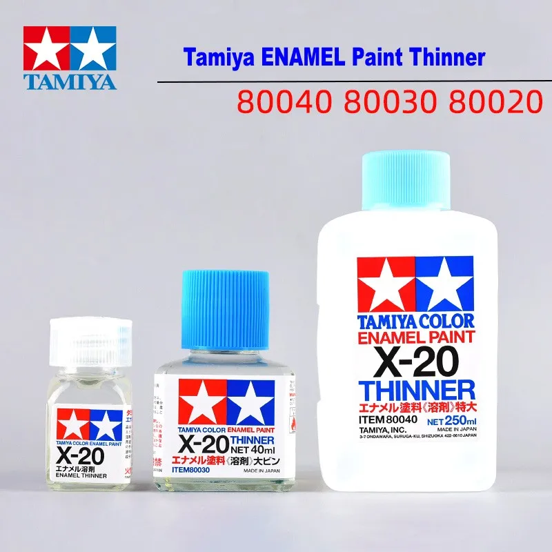 Цветная эмалированная краска Tamiya тоньше 80020 80030 80040 X20 10 мл 40 250 для модели Gundam