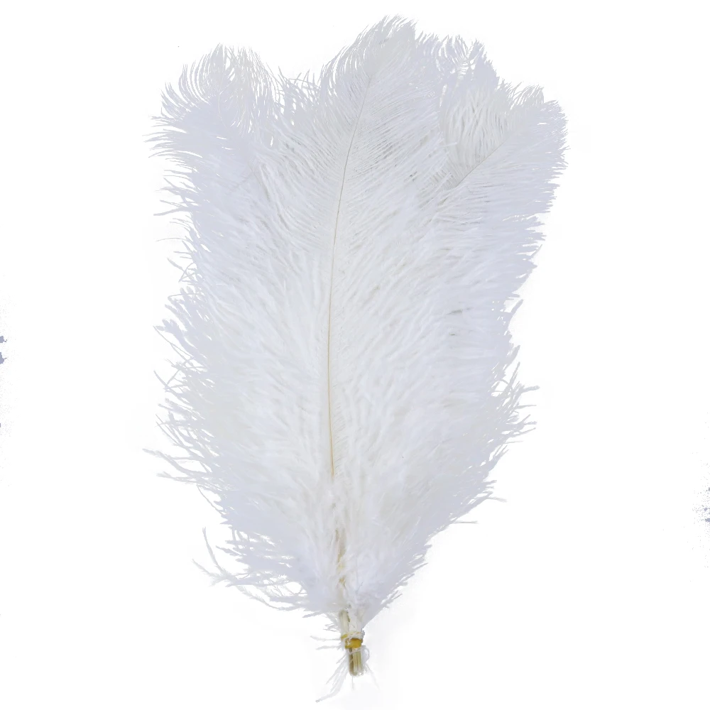 

Natural Ostrich Feathers for Wedding Party Crafts Ostrich Plume Carnival Decorations Wholesale big pole 40-45cm