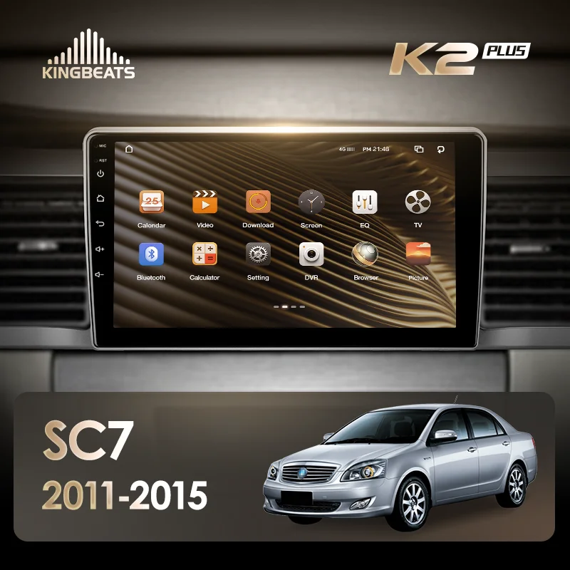 KingBeats штатное головное устройство For Geely SC7 2011 - 2015 GPS Android автомагнитола на андроид