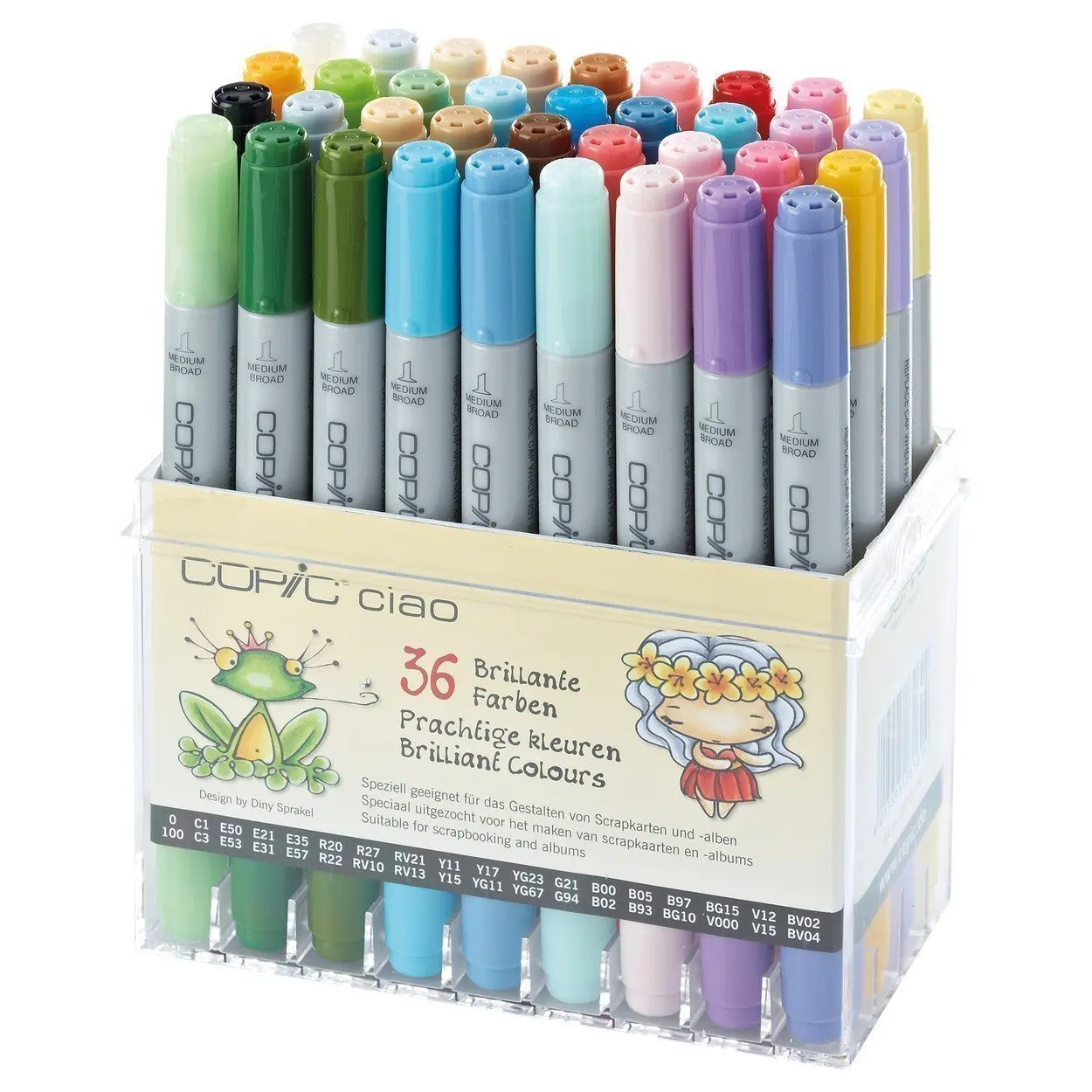Copic Набор маркеров на спиртовой