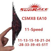 new sunrace 11 speed csmx8 ea10 11 51t bike 11s 11v mtb cassette kmc sram flywheel m5100 m7800 m8000 cheap xt slx free shipping