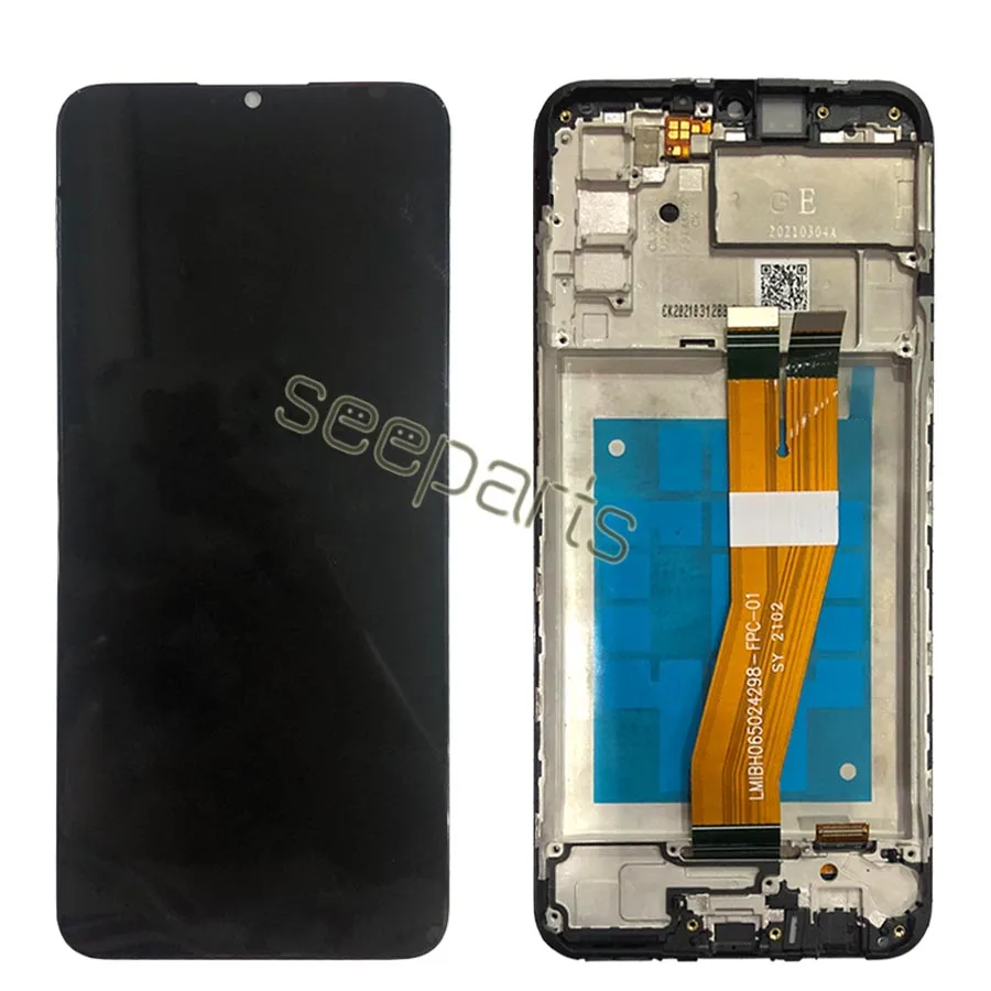 ЖК-дисплей с сенсорным экраном и дигитайзером в сборе для Samsung Galaxy A02s LCD A025F A025F/DS