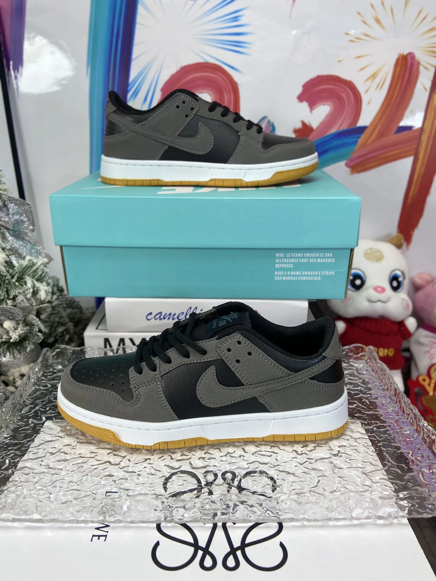 в стиле кроссовок Nike Низкая копия 1: 1