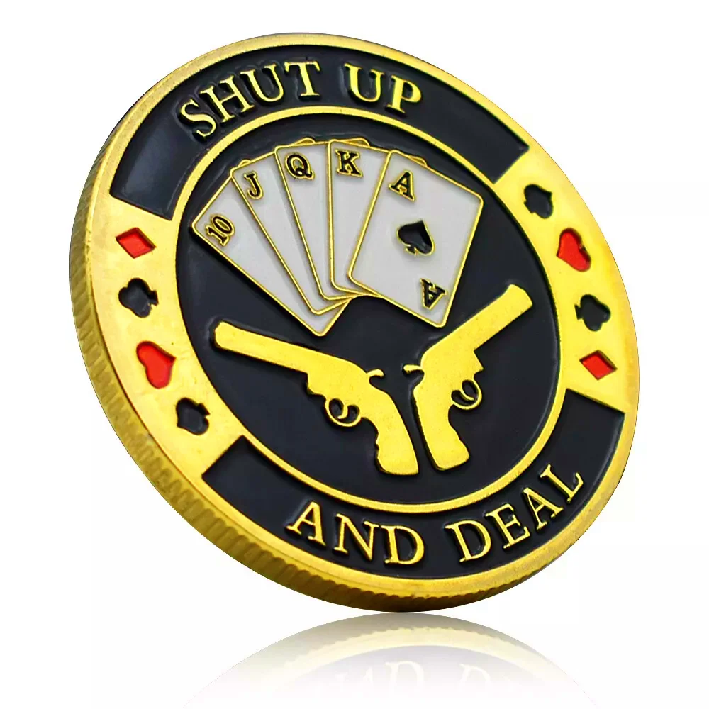 

США, позолоченные монеты для покерных игр, беспроигрышные памятные монеты