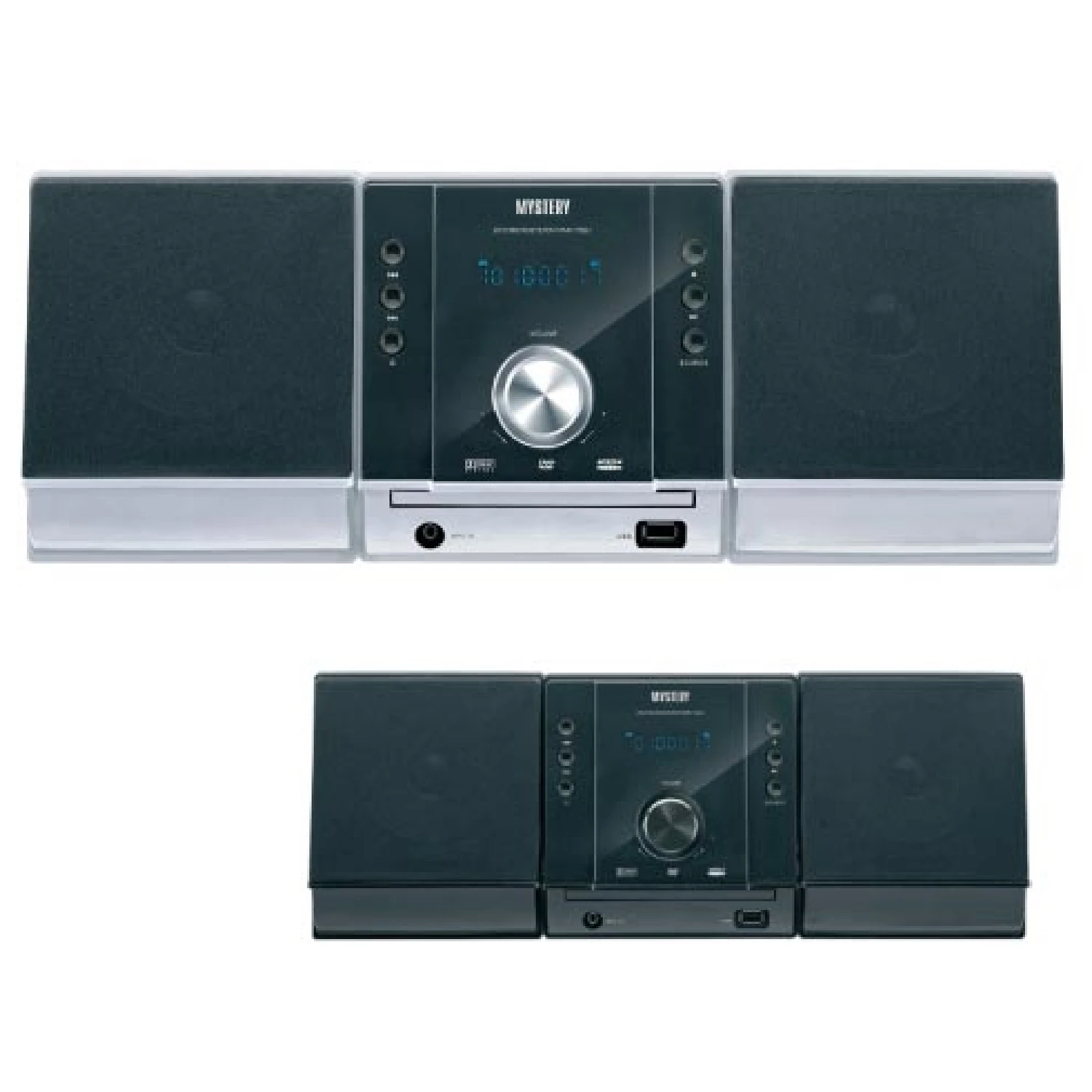 Микросистема DVD/CDMP3 MYSTERY MMK-702U black*** |