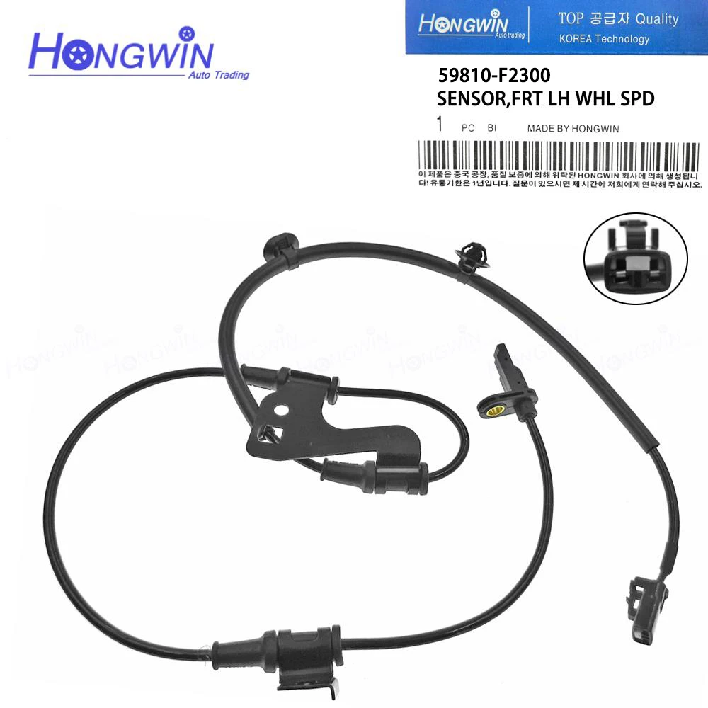 

Датчик скорости колеса 59810-F2300 59830-F2300 92921-F0000, передний и задний корпус, датчик скорости колес ABS для Hyundai Elantra GT AD 2017 л 2020 л-