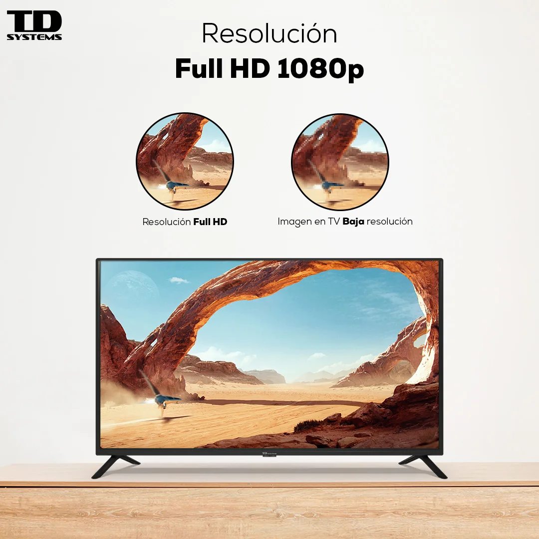 Телевизоры 40 дюймов TD Systems K40DLC16F. 3x HDMI 2x USB-рекордер DVB-T2/C/S2 [доставка из Испании 3