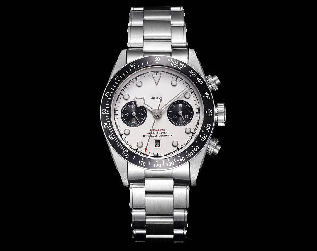 Мужские часы ZF высшего качества BlackBay с функцией хронографа 41 мм