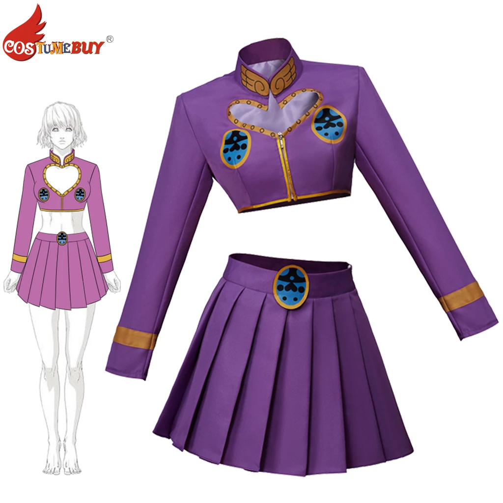 Женский костюм для косплея по мотивам аниме невероятные приключения Джоджо