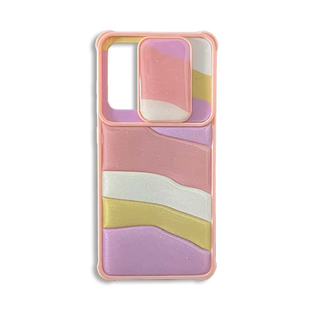 

Samsung A52 Lens Protection Colorful Silicone Phone Case
