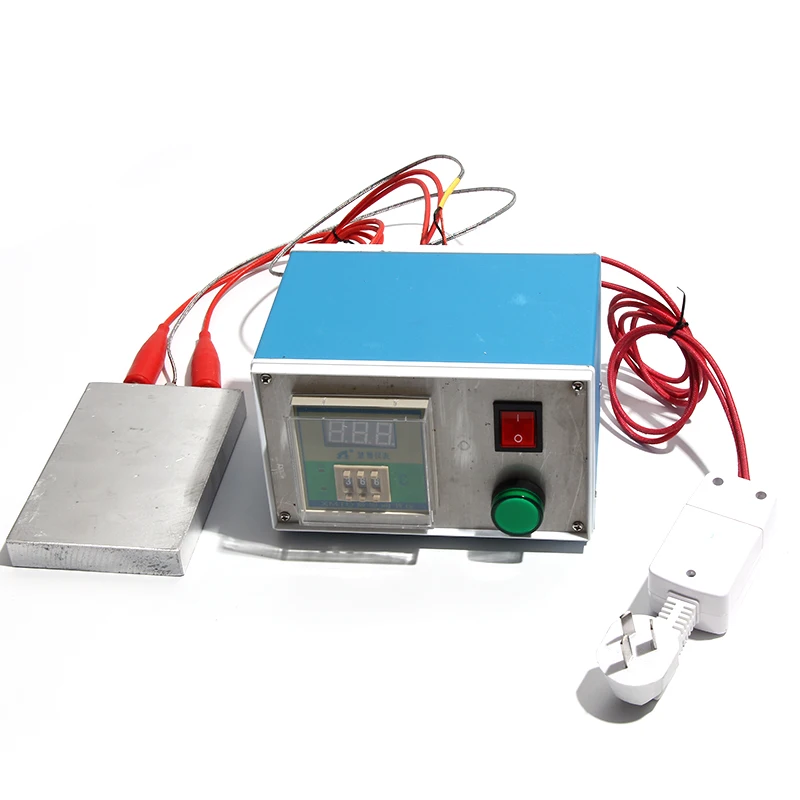 Фотоэлемент 0-350 градусов с термостатом 200x300x20 мм, литой алюминиевый нагревательный элемент 1500 Вт